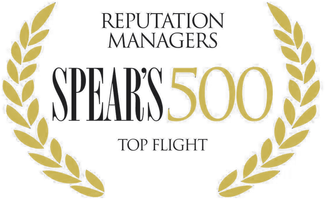 Spear's 500 Reputation Managers, Top Flight